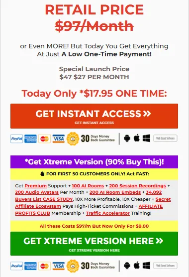 ClickAgent AI OTO Links