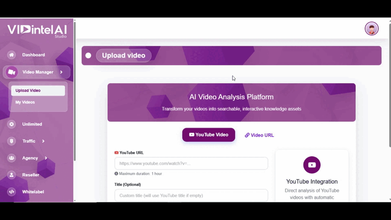 How VidIntel AI Works Step 1